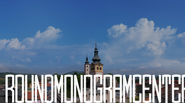 Round_Monogram_Center Font Family