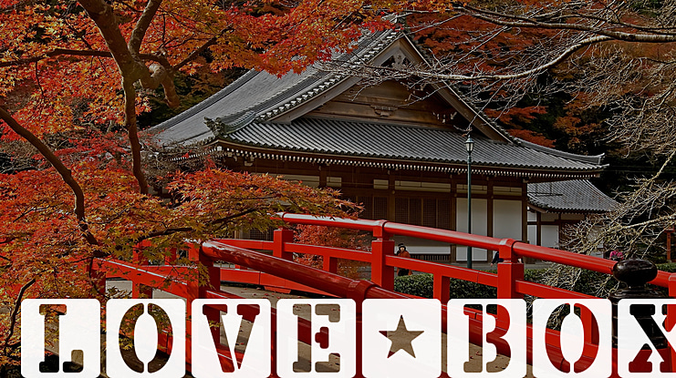 LOVE-BOX Font