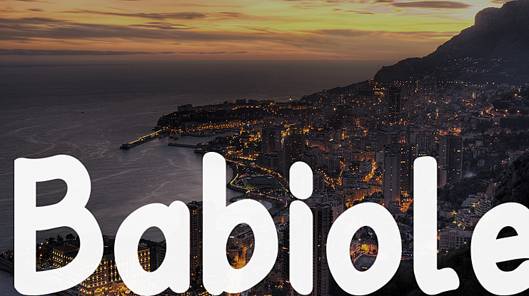 Babiole Font Family