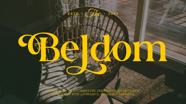 Beldom Font
