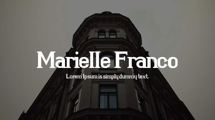 Marielle Franco Font Family