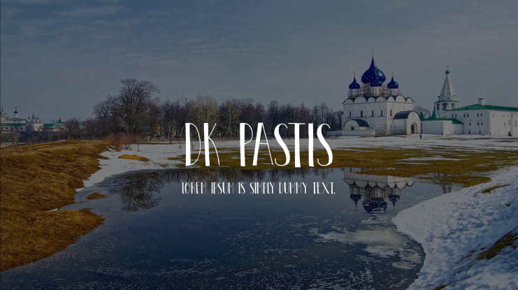 DK Pastis Font