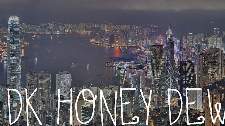 DK Honey Dew Font