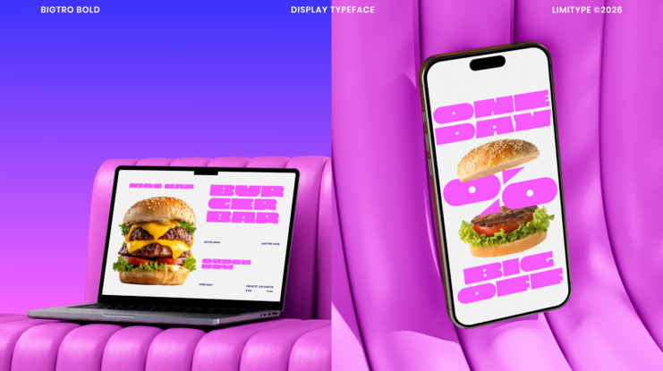 Bigtro Bold Display Font