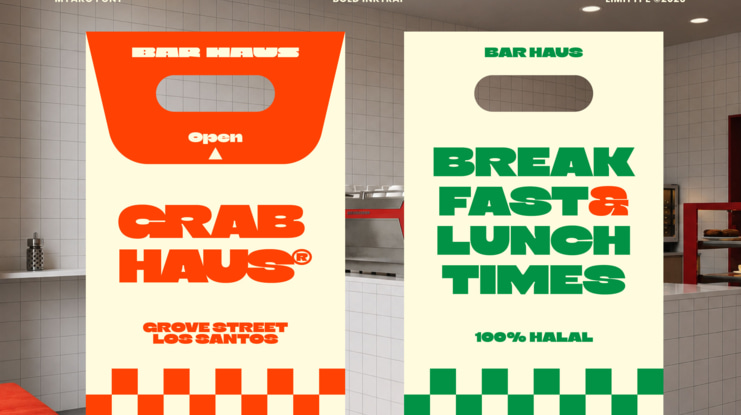 Myako Bold Inktrap Font