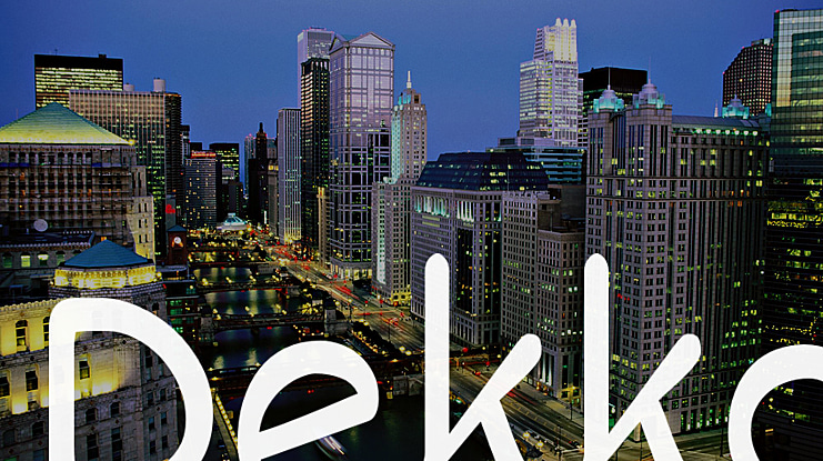 Dekko Font