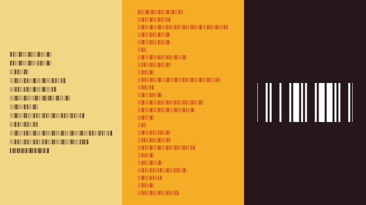 Libre Barcode 39 Extended Font