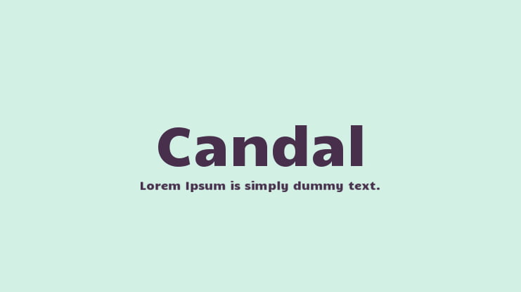 Candal Font