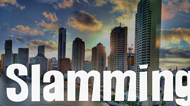 Slamming Font