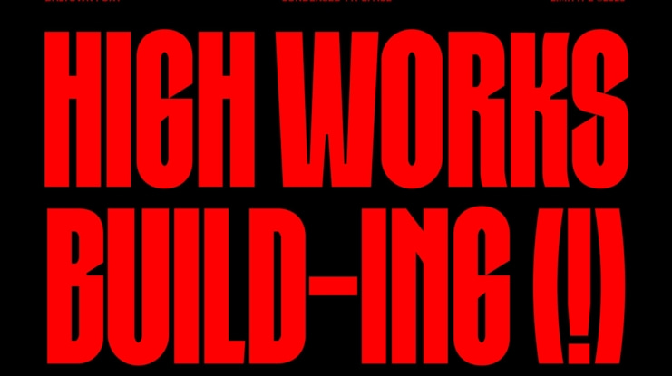 Daltown Bold Condensed Font