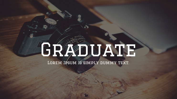 Graduate Font