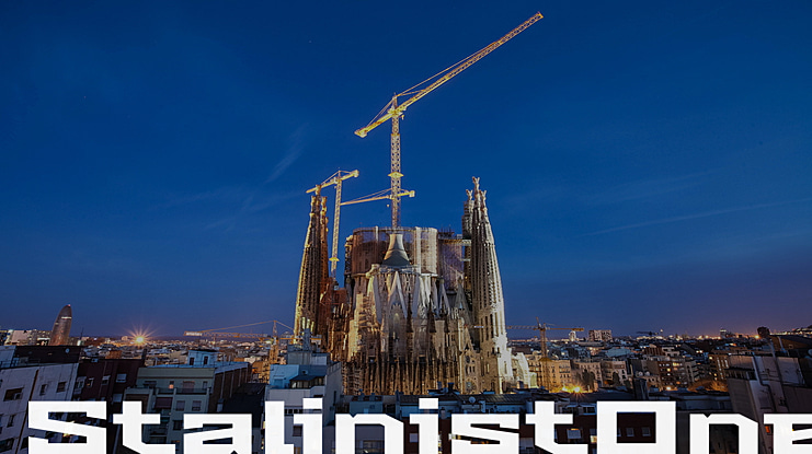 Stalinist One Font Family