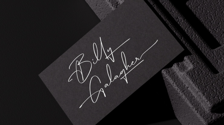 Hamburg Signature Font