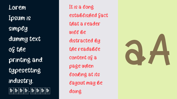 Wacky Urbane Font