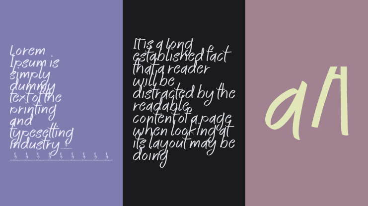 Red Bicycle Font