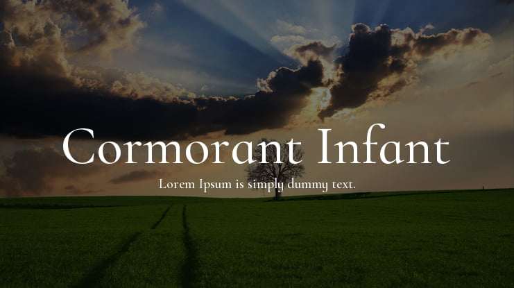 Cormorant Infant Font Family