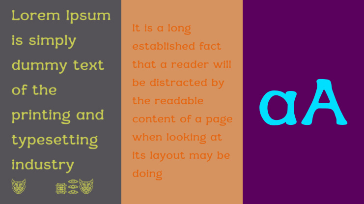 La paneru Font