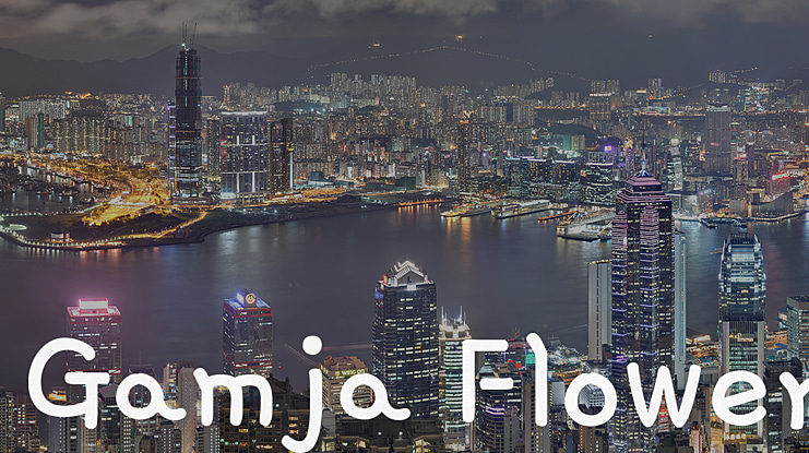 Gamja Flower Font