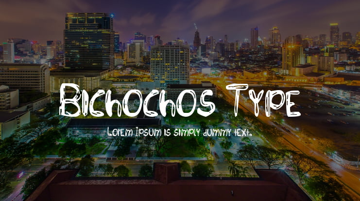 Bichochos Type Font