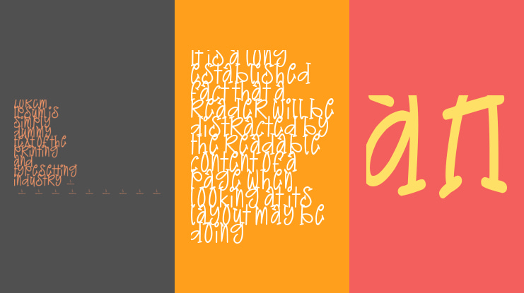Maybe Daily Font