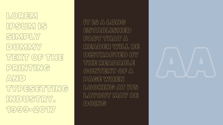 Loop Line Font