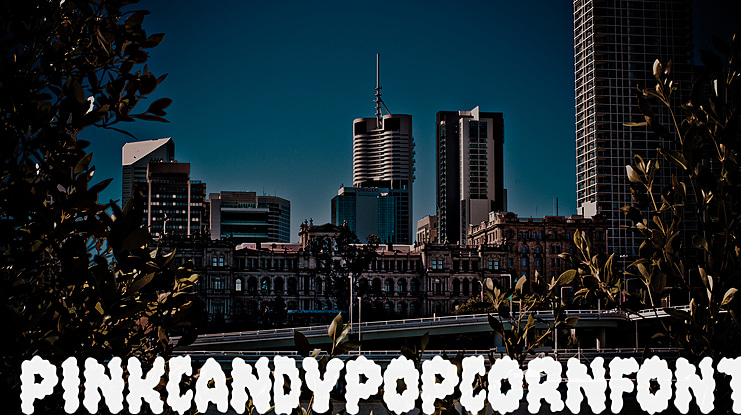 Pink Candy Popcorn Font Family