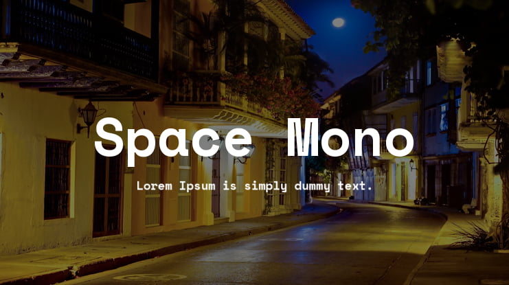 Space Mono Font Family Download Free For Desktop Webfont