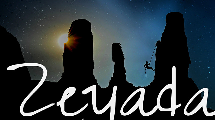 Zeyada Font
