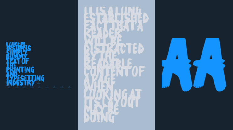 Painting Strokes Font