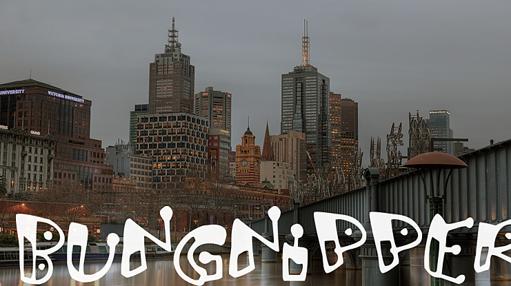 Bungnipper Font