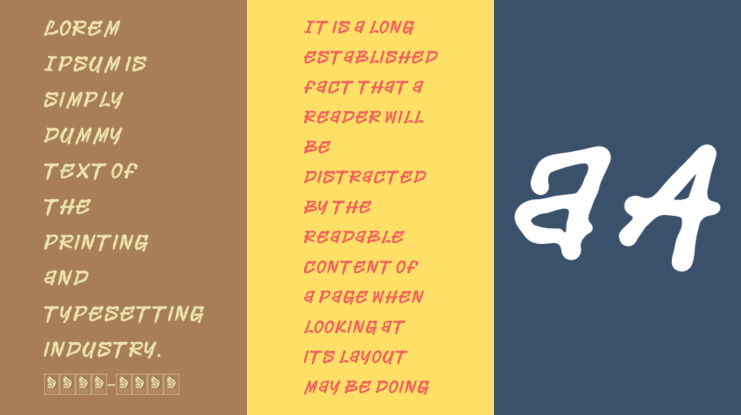 Derelict Font