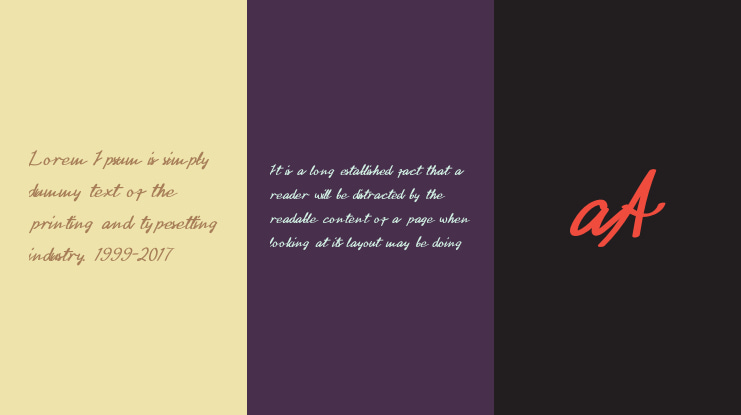 Black Wiliam Stylish Lettering Font
