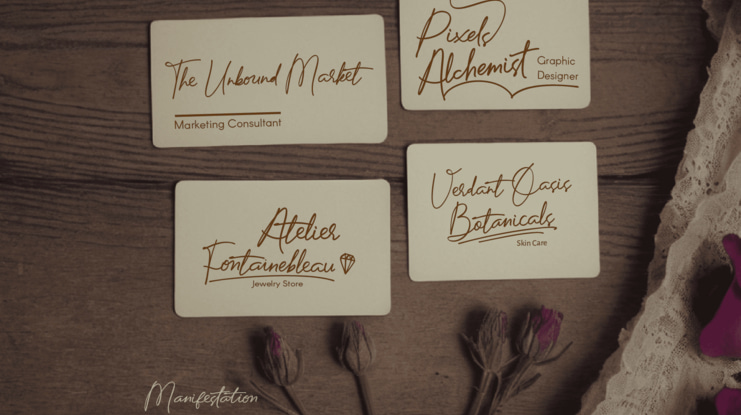 Manifestation Personal Use Only Font
