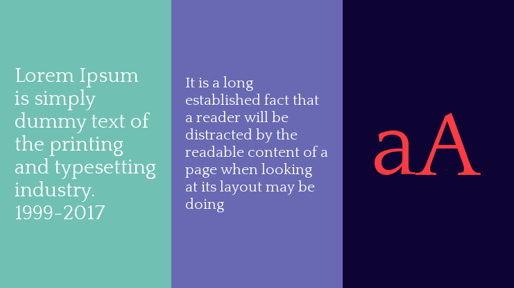 Quattrocento Font Family