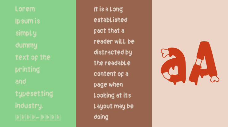 Skeletonic Font Family