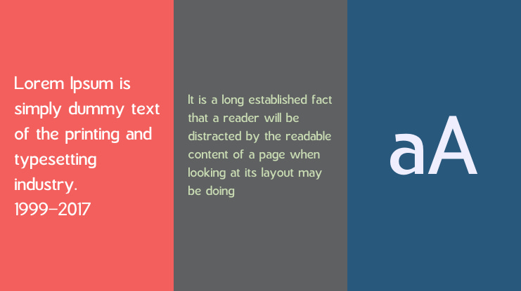 Gilleto Sans Font Family