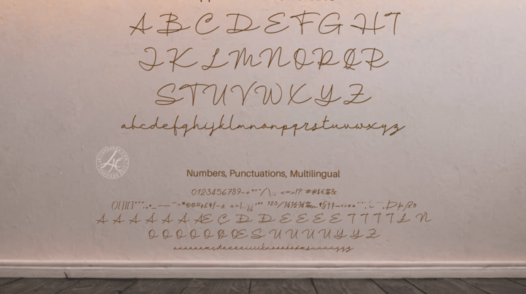 Moonsilk Personal Use Only Font