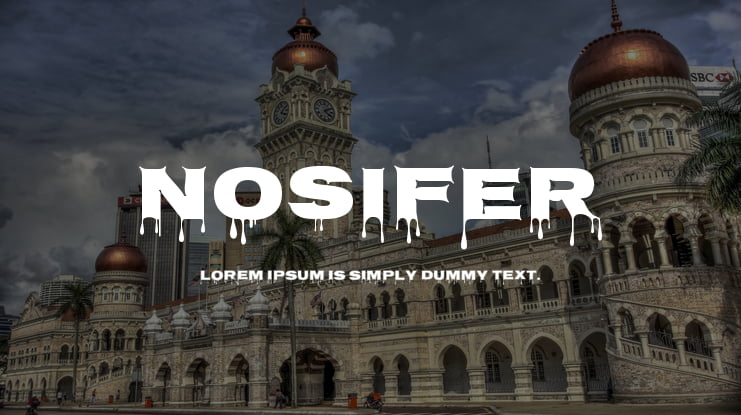 Nosifer Font