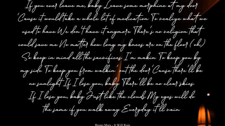 Californian Signature Font