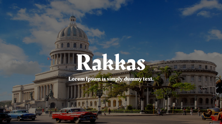 Rakkas Font