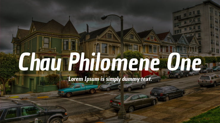 Chau Philomene One Font Family