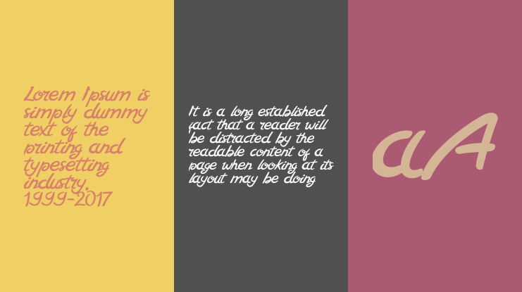 Sirikaya Fluid Connected Font