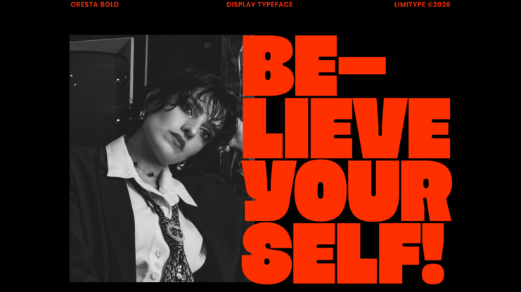 Oresta Bold Display Font