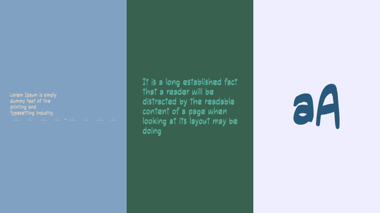 School Essay Font