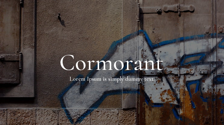 Cormorant Font Family