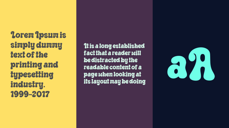 Night Bubble Font