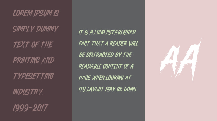 Brutal Rioter Font