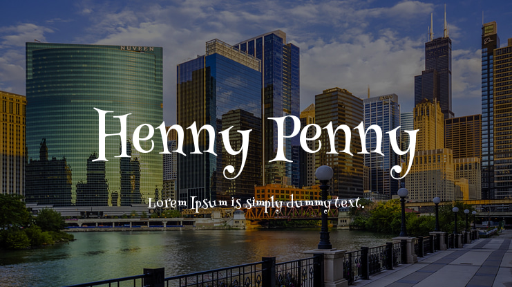 Henny Penny Font