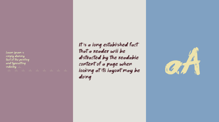 Brush Artist Font