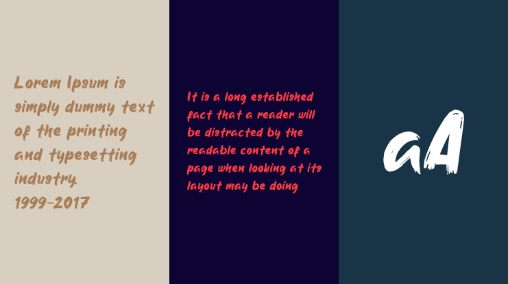 Neoradical Brush Lettering Font